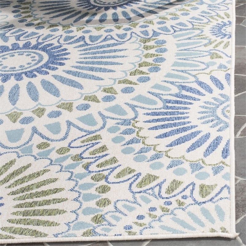 Safavieh Veranda Cream Indoor Outdoor Rug - Runner 2'3