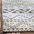 Safavieh Veranda Blue Indoor Outdoor Rug - Runner 2'3