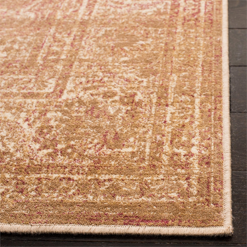 Safavieh Vintage Taupe Traditional Rug - Runner 2'2