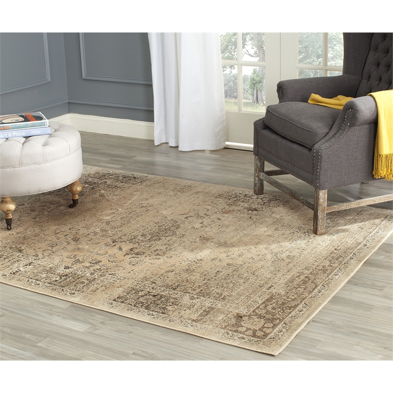Safavieh Vintage Warm Beige Traditional Rug - 3' x 5'