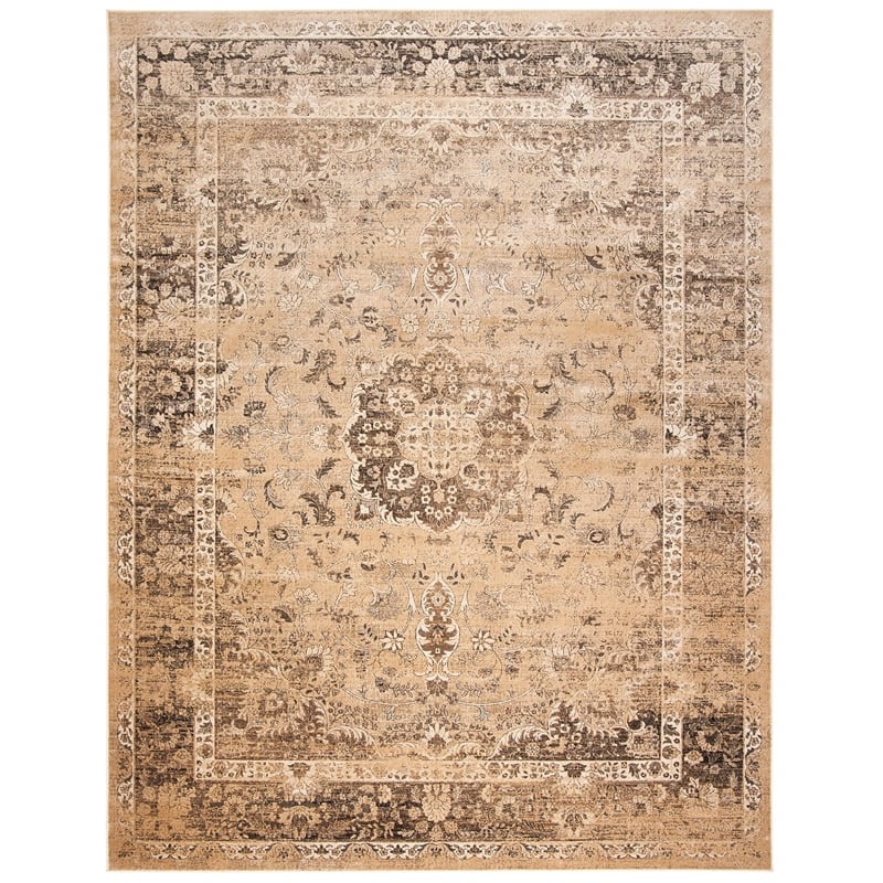 Safavieh Vintage Warm Beige Traditional Rug - 8'10