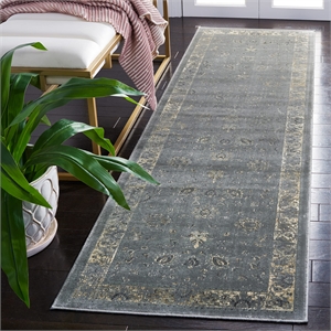 Safavieh Vintage 2'2&quot x 8' Runner Rug in Gray
