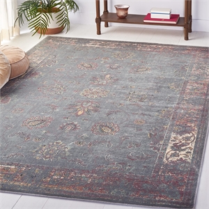 Safavieh Vintage 4' x 5'7&quot Rug in Gray