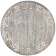 Safavieh Vintage 6' Round Rug in Gray