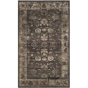 Safavieh Vintage 2' x 3' Rug in Soft Anthracite