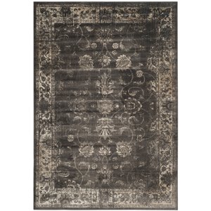 Safavieh Vintage 6'7&quot x 9'2&quot Rug in Soft Anthracite