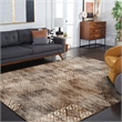 Safavieh Vintage 8' X 10' Viscose  Power Loomed Rug in Stone