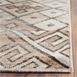 Safavieh Vintage 8' X 10' Viscose  Power Loomed Rug in Stone