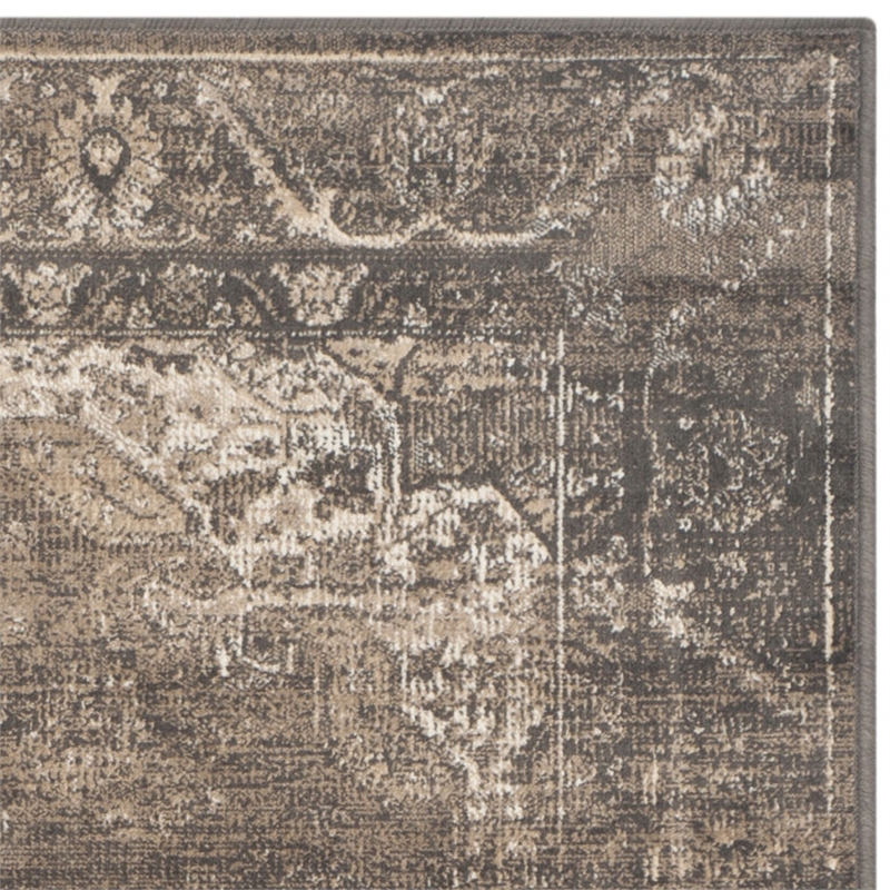 Safavieh Vintage Soft Anthracite Traditional Rug - 3'3
