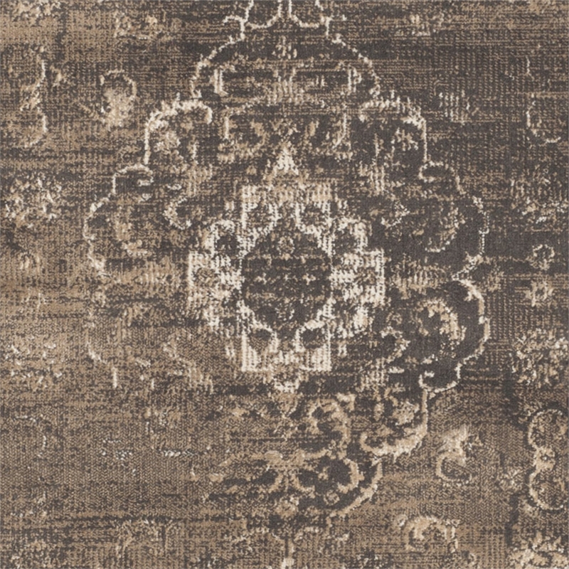 Safavieh Vintage Soft Anthracite Traditional Rug - 3'3