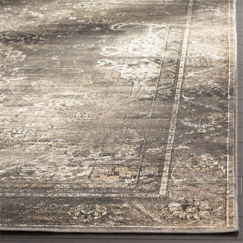 Safavieh Vintage Soft Anthracite Traditional Rug - 7.7