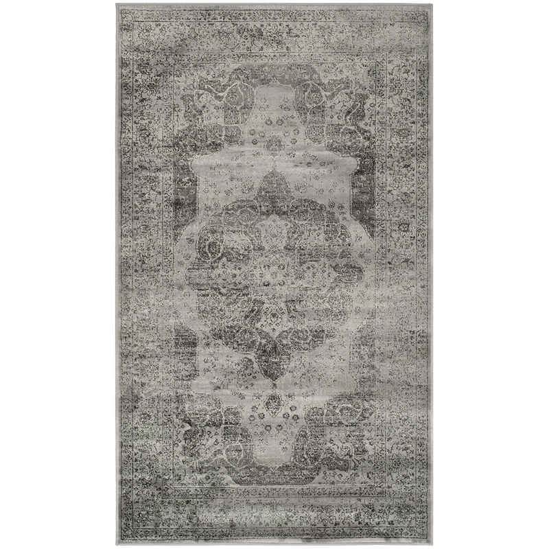 Safavieh Vintage Grey Traditional Rug - 3' x 5'