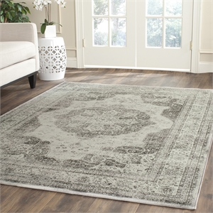 Safavieh Vintage Grey Traditional Rug - 4' x 5'7&quot