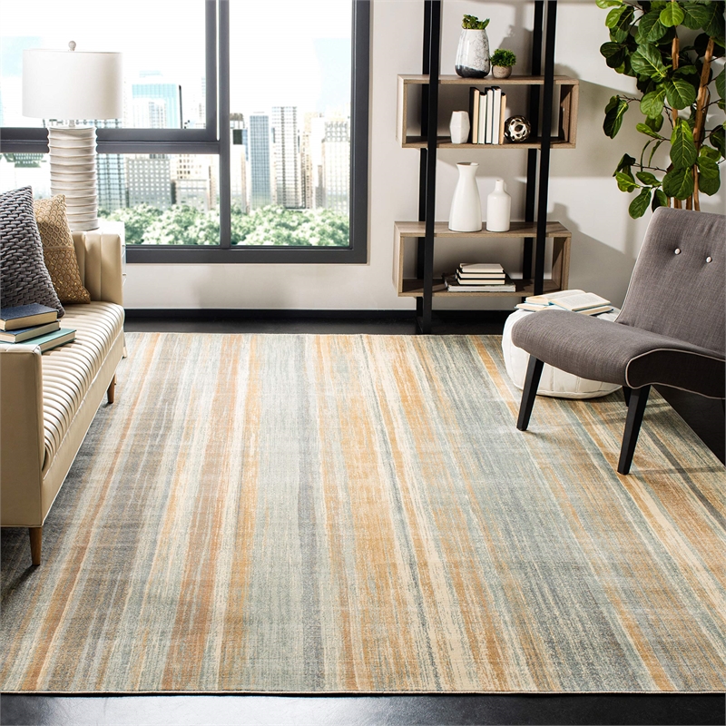 Safavieh Vintage Light Blue Traditional Rug - 8' x 11'2