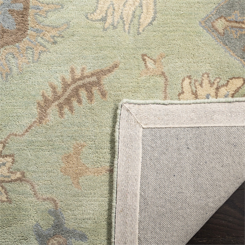 Safavieh Wyndham Light Green Contemporary Rug - 4' x 6'
