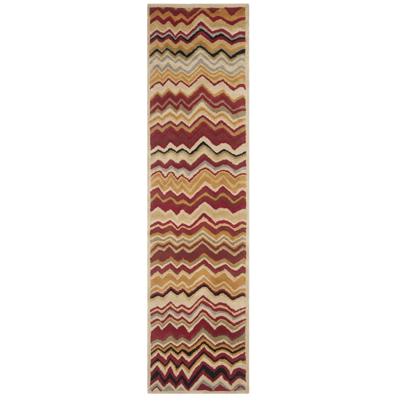 Safavieh Wyndham Brown Contemporary Rug - Runner 2'3