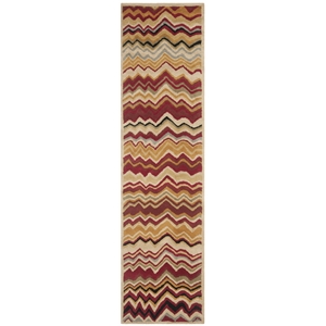 Safavieh Wyndham Brown Contemporary Rug - Runner 2'3&quot x 7'