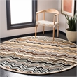 Safavieh Wyndham Brown Contemporary Rug - Runner 2'3