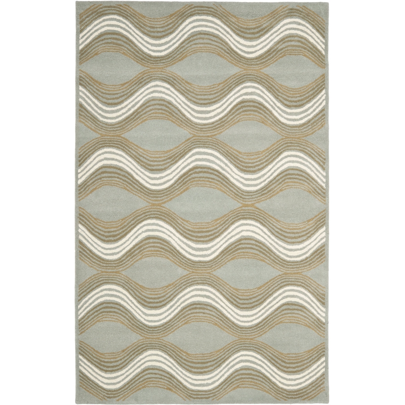 Safavieh Wyndham Blue Contemporary Rug - 3' x 5'