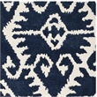 Safavieh Wyndham Royal Blue Contemporary Rug - Square 5'