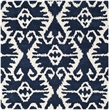 Safavieh Wyndham Royal Blue Contemporary Rug - Square 7'