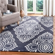 Safavieh Wyndham Dark Grey Contemporary Rug - 6' x 9'