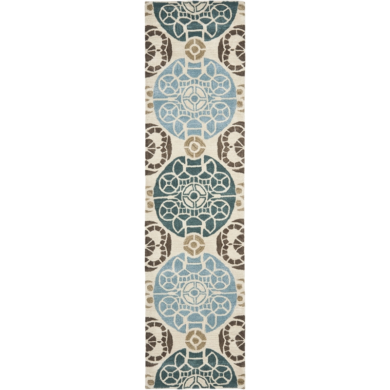 Safavieh Wyndham Beige Contemporary Rug - Runner 2'3