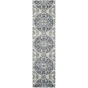 Safavieh Wyndham Silver Contemporary Rug - Runner 2'3&quot x 7'
