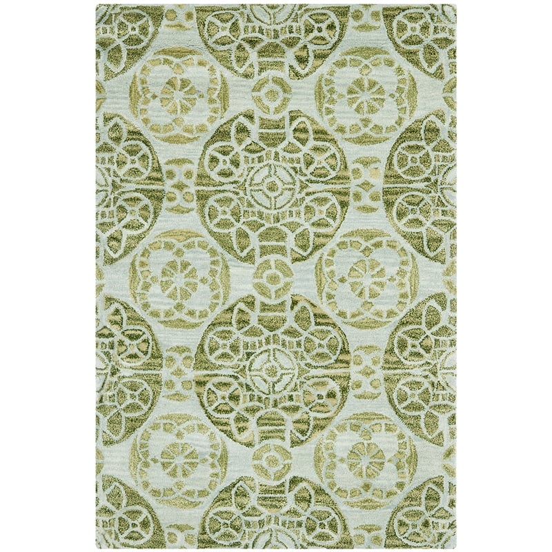 Safavieh Wyndham Turquoise Contemporary Rug - 3' x 5'