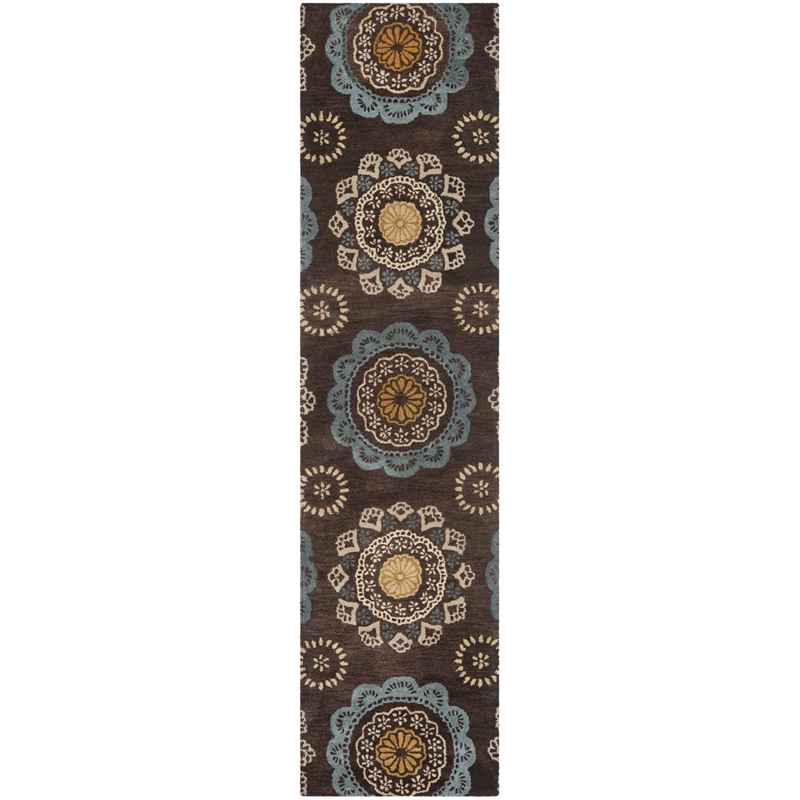Safavieh Wyndham Eggplant Contemporary Rug - 4' x 6'