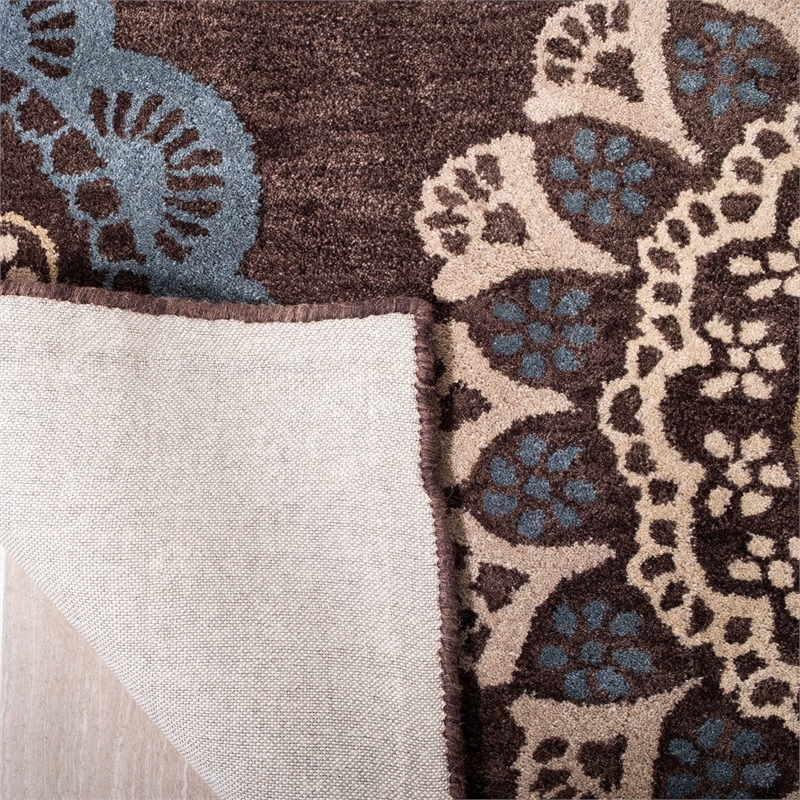 Safavieh Wyndham Eggplant Contemporary Rug - Runner 2'6