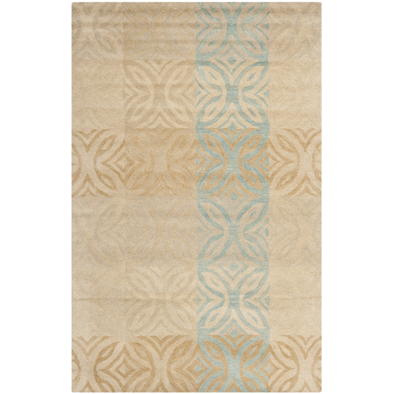 Safavieh Wyndham Beige Contemporary Rug - 5' x 8'
