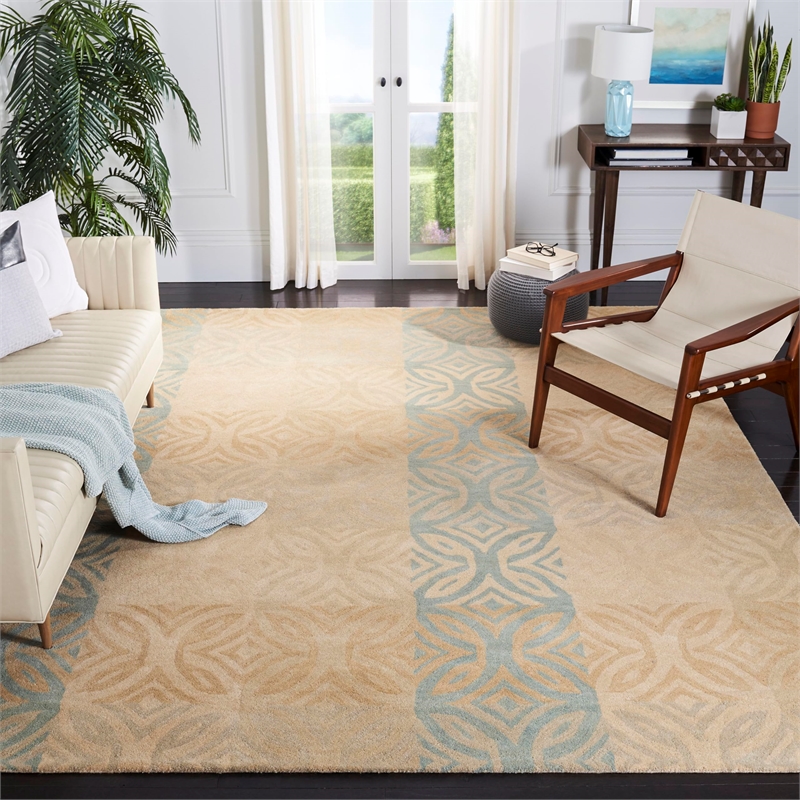 Safavieh Wyndham Beige Contemporary Rug - 8' x 10'