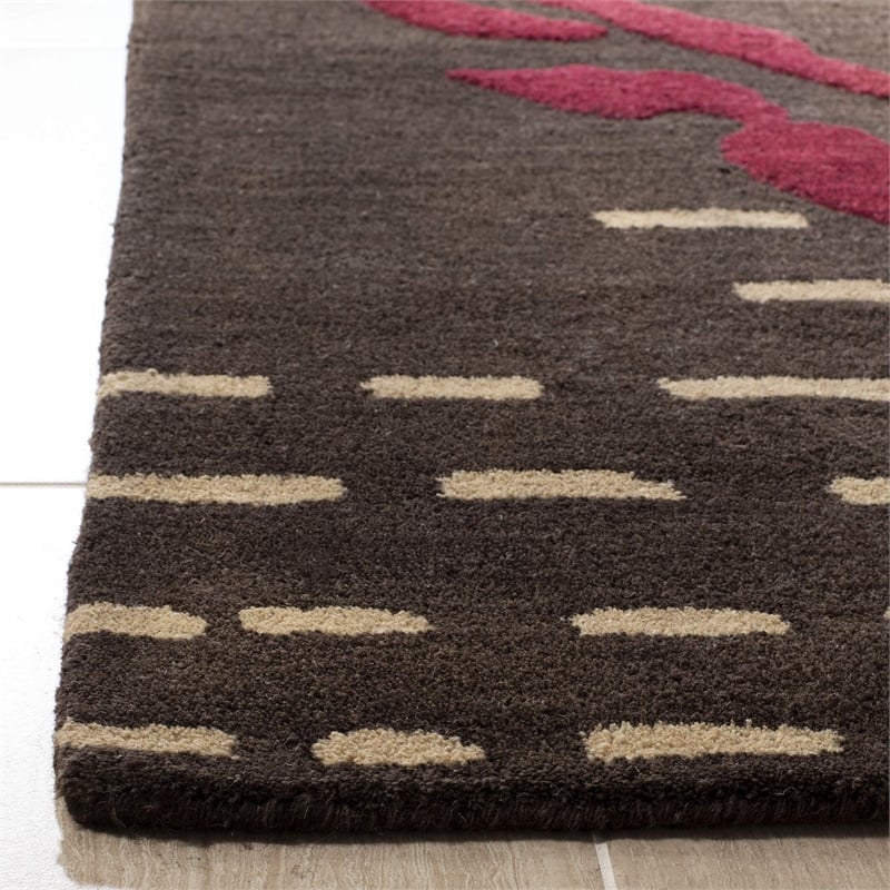 Safavieh Wyndham Charcoal Contemporary Rug - 5' x 8'