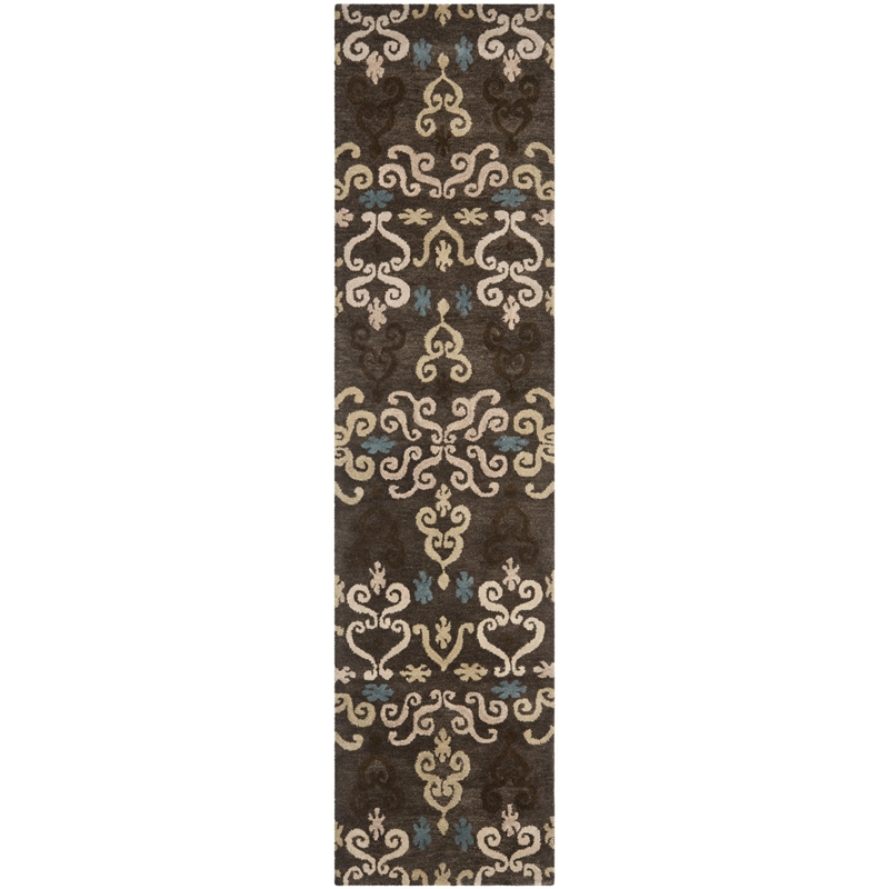 Safavieh Wyndham Brown Contemporary Rug - Runner 2'3