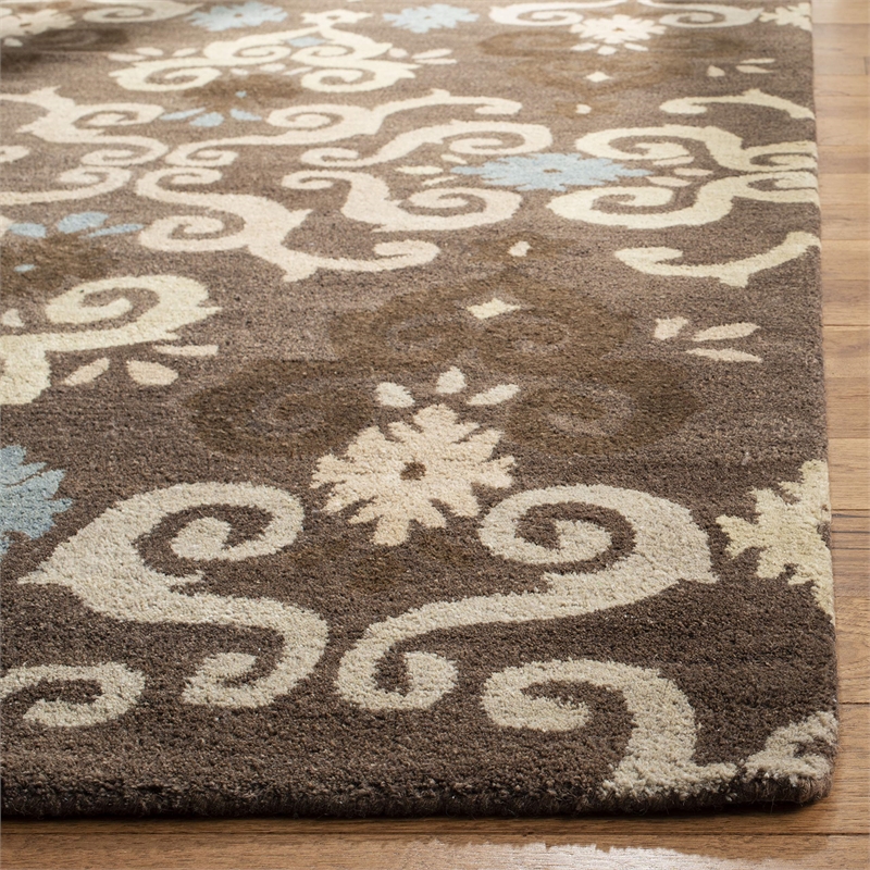 Safavieh Wyndham Brown Contemporary Rug - Runner 2'3