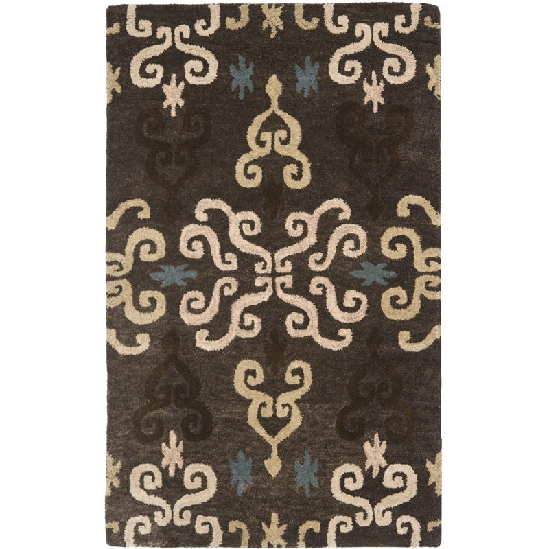 Safavieh Wyndham Brown Contemporary Rug - Runner 2'6