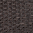 Serta Laguna Wicker Patio Storage Sectional with Cushions in Brown