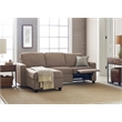 Serta at Home Palisades Left Facing Reclining Sectional in Beige