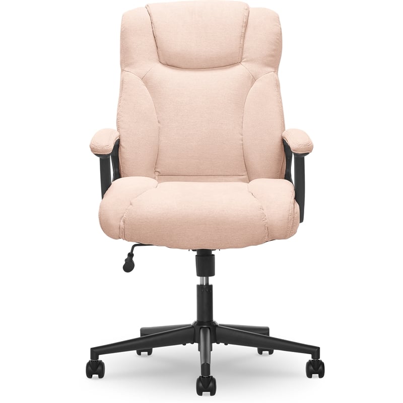 Serta at Home Style Hannah II Office Swivel Chair in Pink
