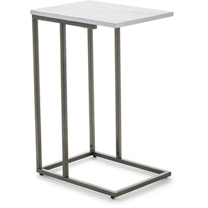 Serta at Home Harton Side Table in Midnight Black