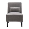 Serta Palisades Slipper Chair Gray