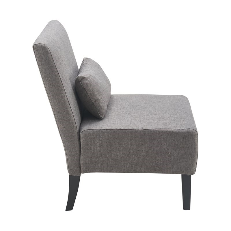 Serta Palisades Slipper Chair Gray