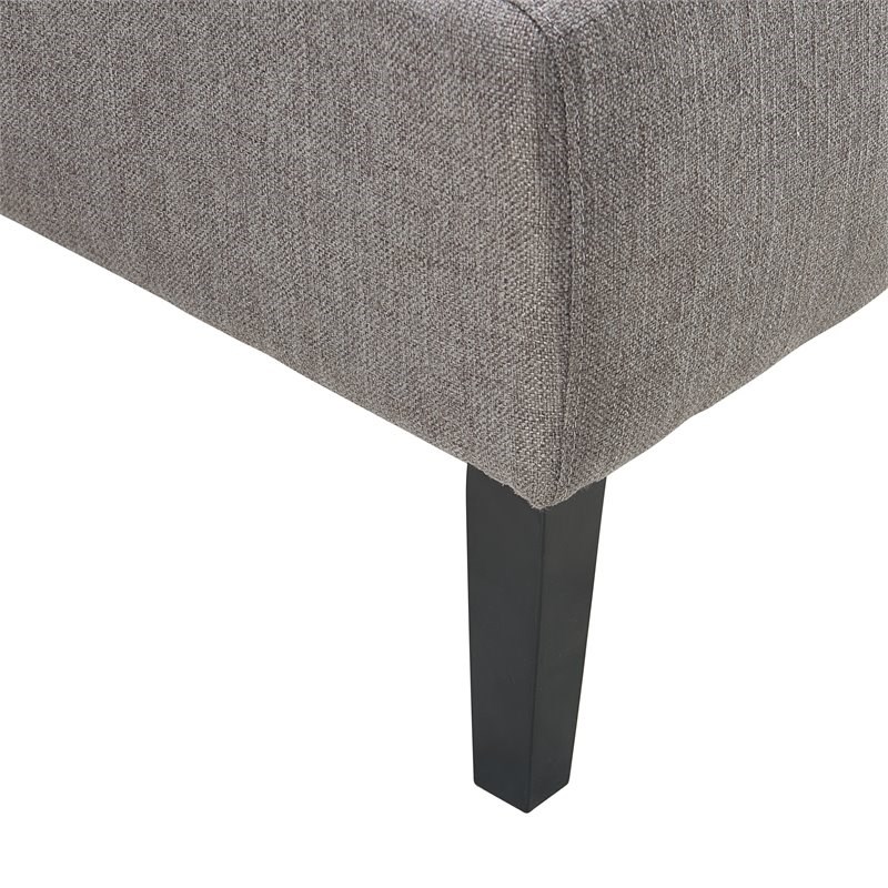 Serta Palisades Slipper Chair Gray