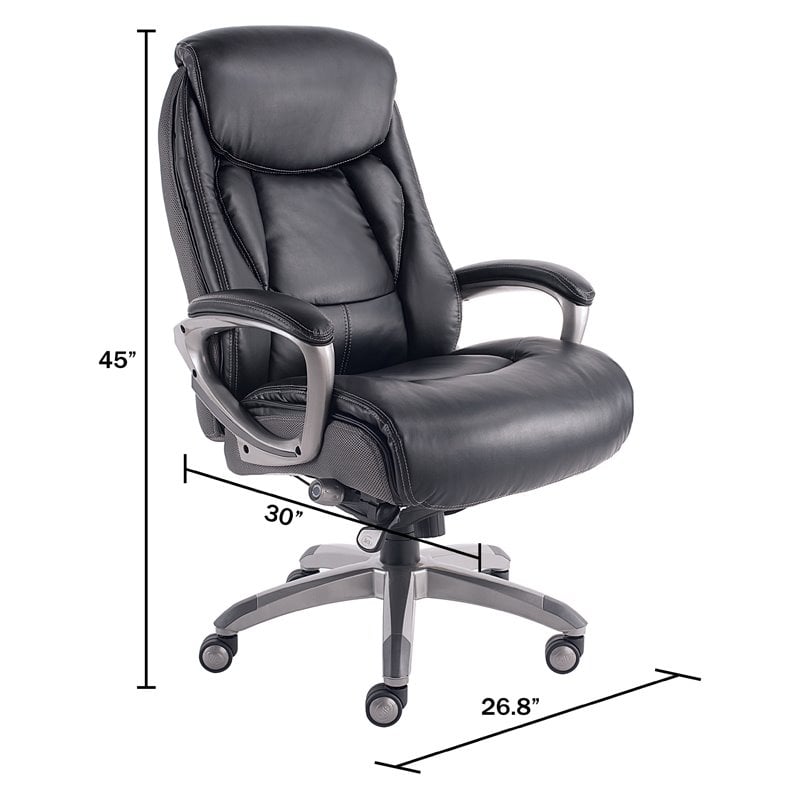 Serta Works Executive Office Chair with Smart Layers Technology in Gray