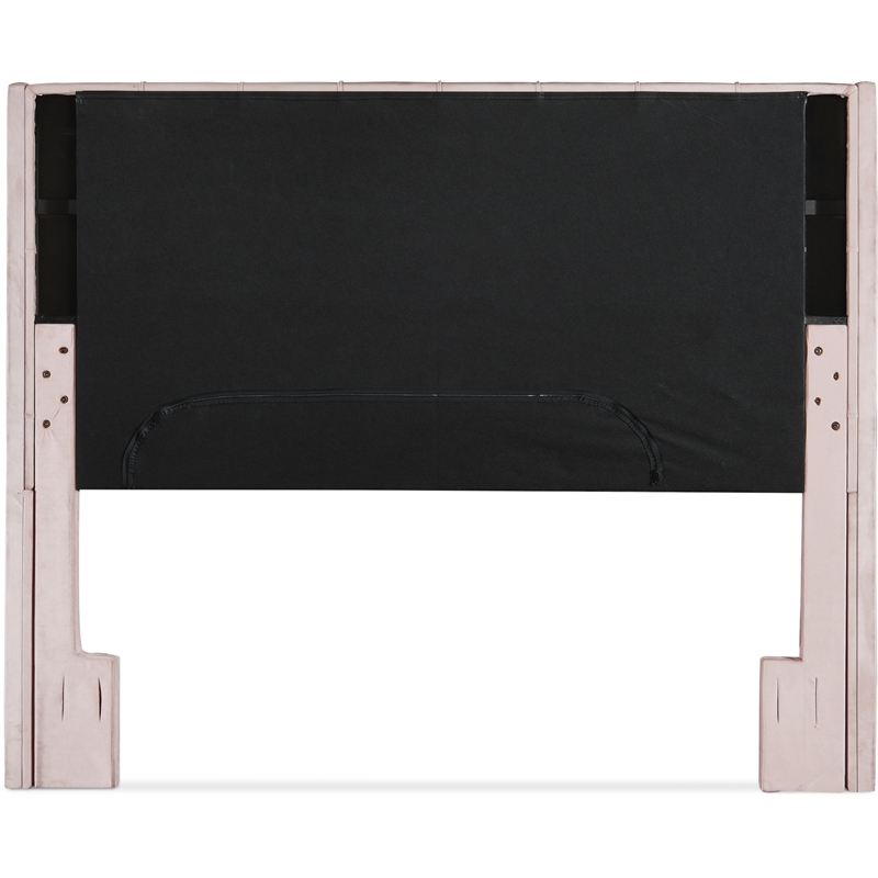 Serta at Home Lillian August Harlow Queen Size Headboard in Blush Pink
