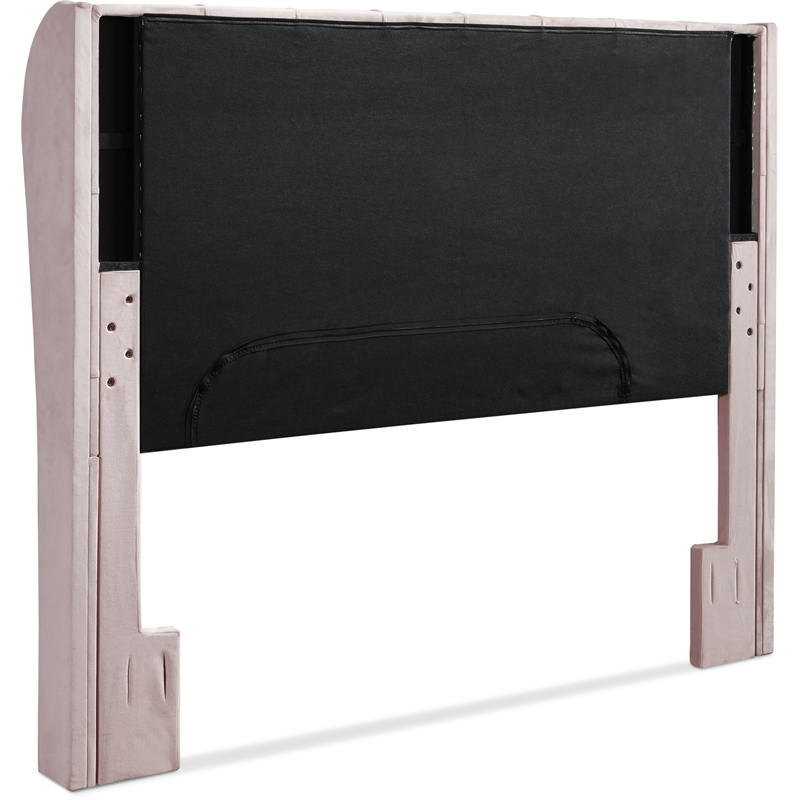 Serta at Home Lillian August Harlow Queen Size Headboard in Blush Pink