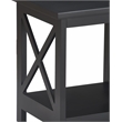 Serta Bismarck Side Table Black