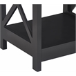 Serta Bismarck Side Table Black