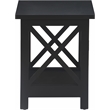 Serta Bismarck Side Table Black